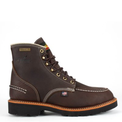 Thorogood 1957 Series – Flyway Waterproof 6" Briar Pitstop Men's Waterproof Boots Chocolate | zJkL2Yb