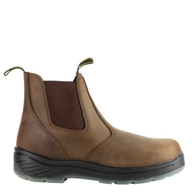 Thorogood 6" Crazyhorse Thoro-Flex Boot with Translucent Bottom Dual Gender Work Boots Brown | orYy7f5