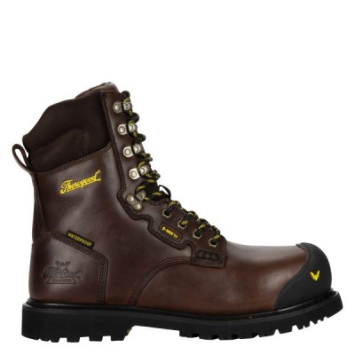 Thorogood 8" Metatarsal Guard I-Met² Men's Waterproof Boots Black | fAcjiiX