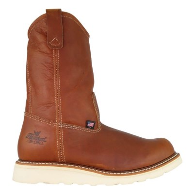 Thorogood American Heritage – 11" Tobacco Pull-on Wellington – MAXWear Wedge Men's Work Boots Brown | WXmH9Y6
