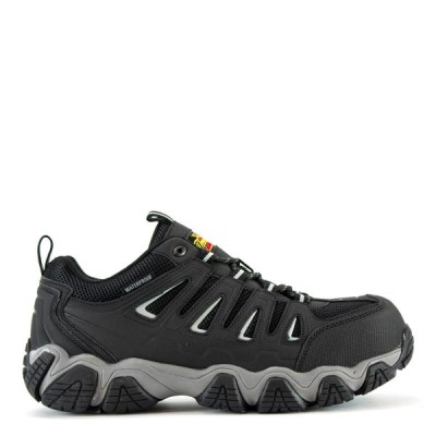 Thorogood Crosstrex Series – Waterproof – Oxford Safety Toe Hiker Men's Waterproof Boots Black / Grey | x8dnBxS
