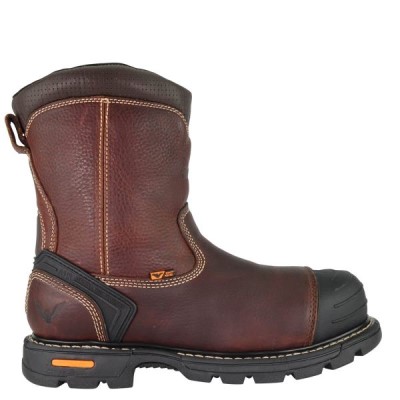 Thorogood GEN-Flex2® Series – 8" Composite Safety Toe – Side-zip Wellington Men's Work Boots Brown | AIRO8Ch
