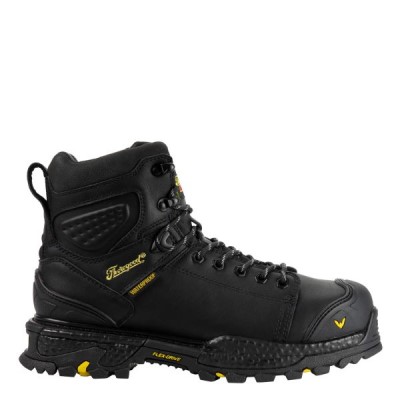 Thorogood INFINITY FD SERIES – 6" Waterproof Safety Toe Boot Men's Waterproof Boots Black | rEHHYxb