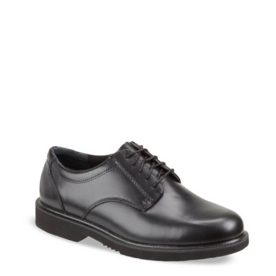 Thorogood Leather Oxford Dual Gender Public Safety Boots Black | Kta9yWk