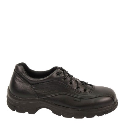 Thorogood SOFT STREETS Series – Double Track Oxford Men's Public Safety Boots Black | X251141