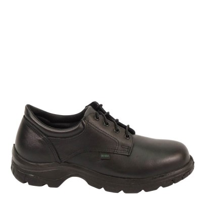 Thorogood SOFT STREETS Series – Plain Toe Oxford Men's Public Safety Boots Black | IR8yPOq