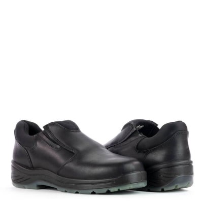 Thorogood Thoro-Flex Slip-On Dual Gender Public Safety Boots Black | 8T1LTPH