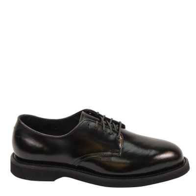 Thorogood Uniform Classics – Classic Leather Oxford Men's Public Safety Boots Black | 0QtIrBi