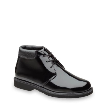 Thorogood Uniform Classics – Poromeric Chukka Dual Gender Public Safety Boots Black | HUT9Gw6